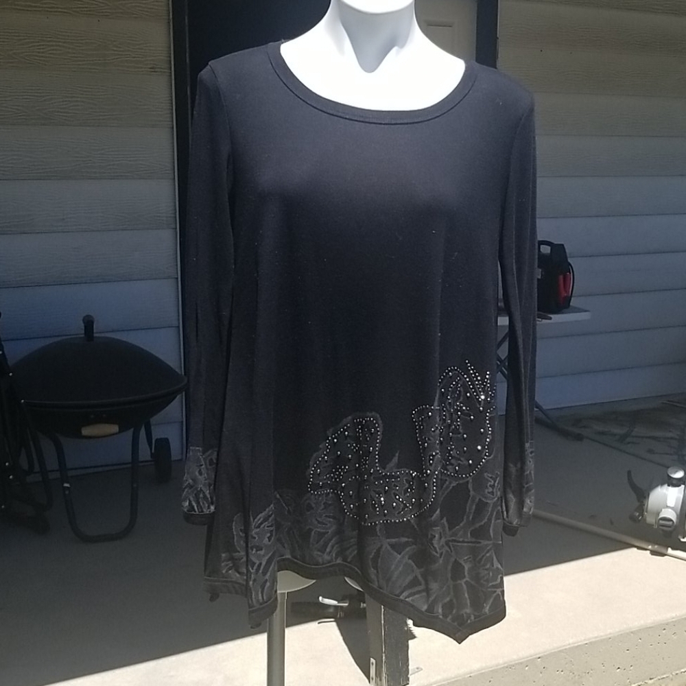 DJT embellished sweater